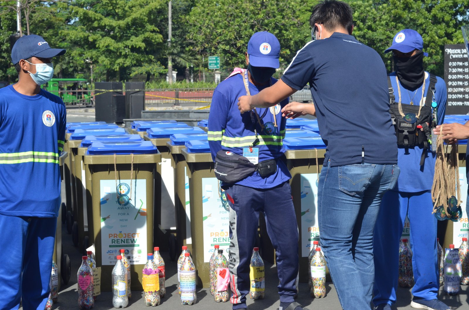 Upcycled-Mobile Trash-Bin-Turnover-Event-Manila